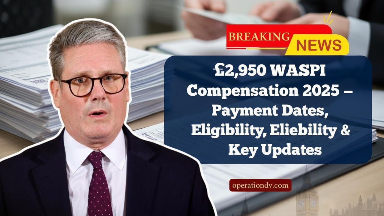 £2,950 WASPI Compensation 2025