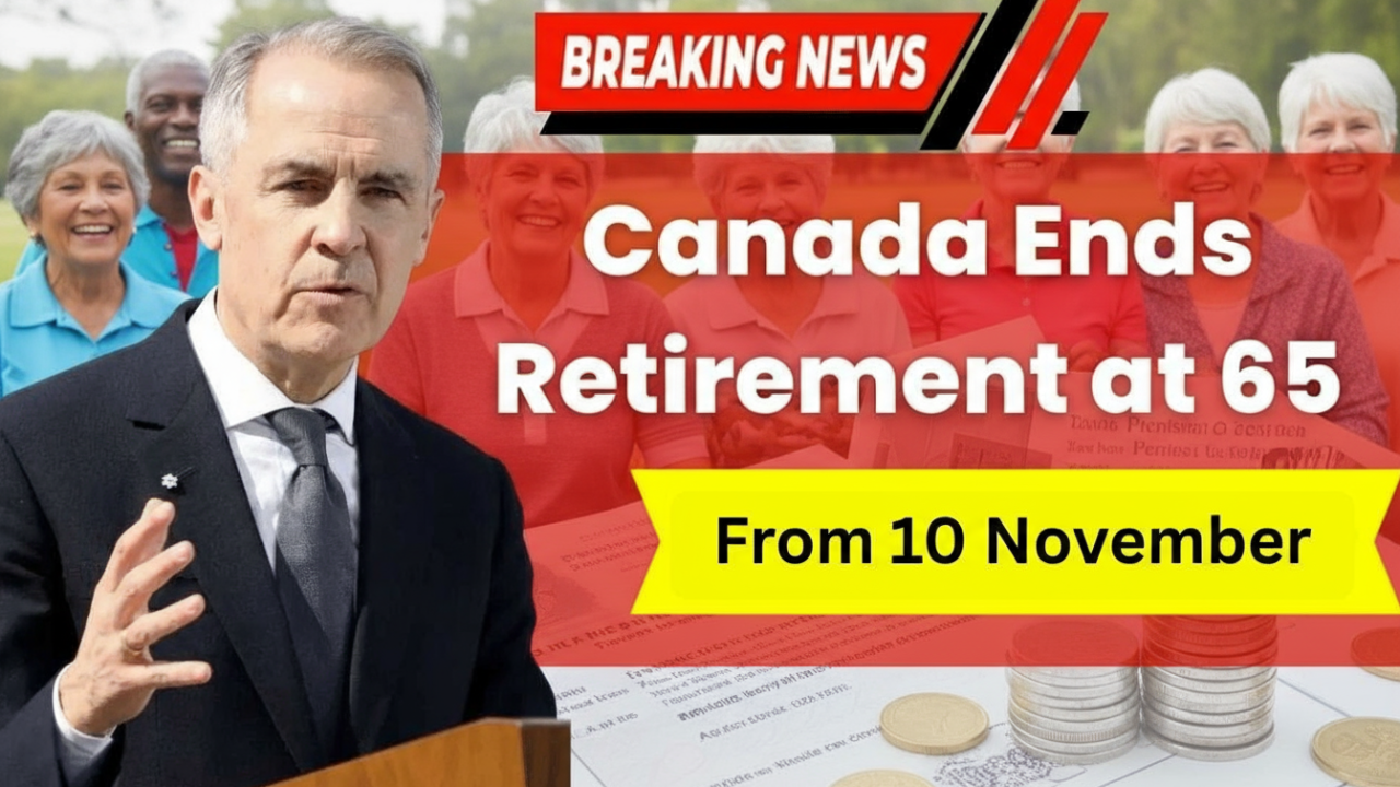 Canada Ends Retirement at 65 from 10 November