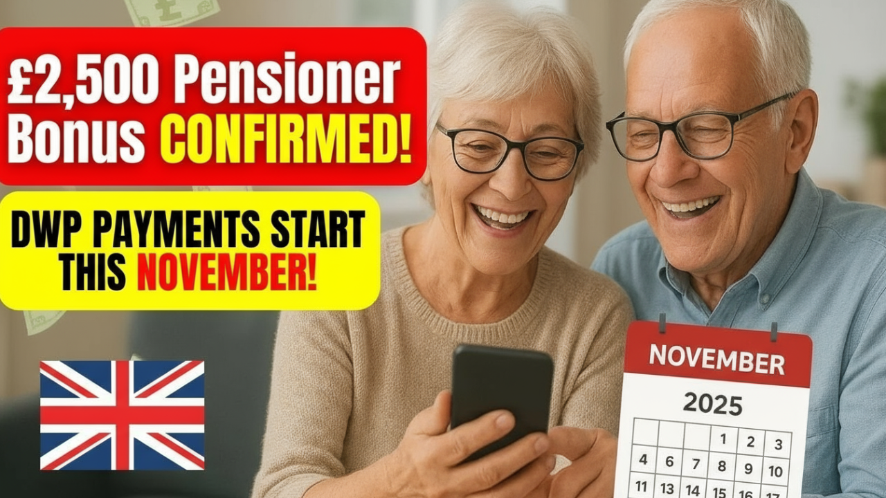 DWP £2,500 Pensioner Bonus Confirmed
