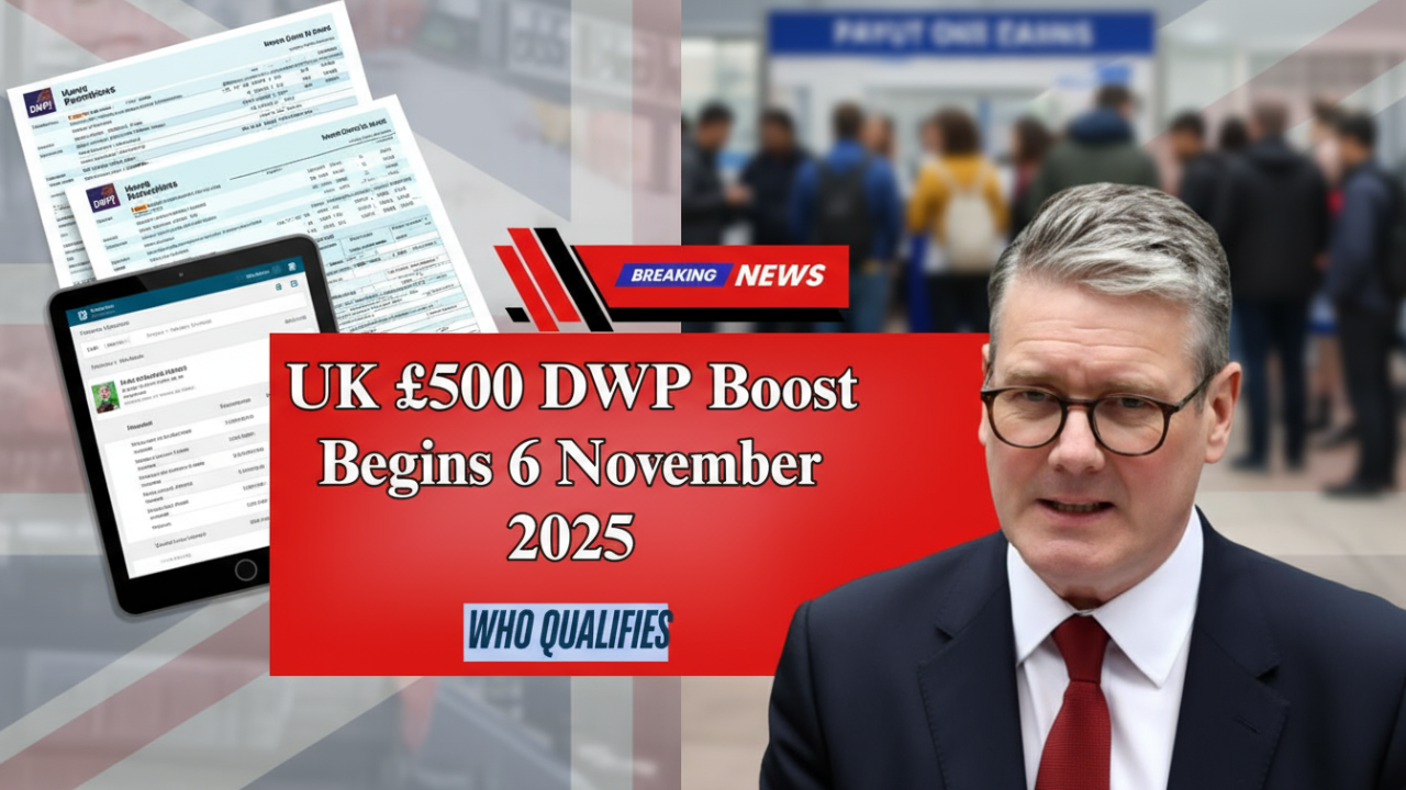 UK £500 DWP Boost Begins 6 November